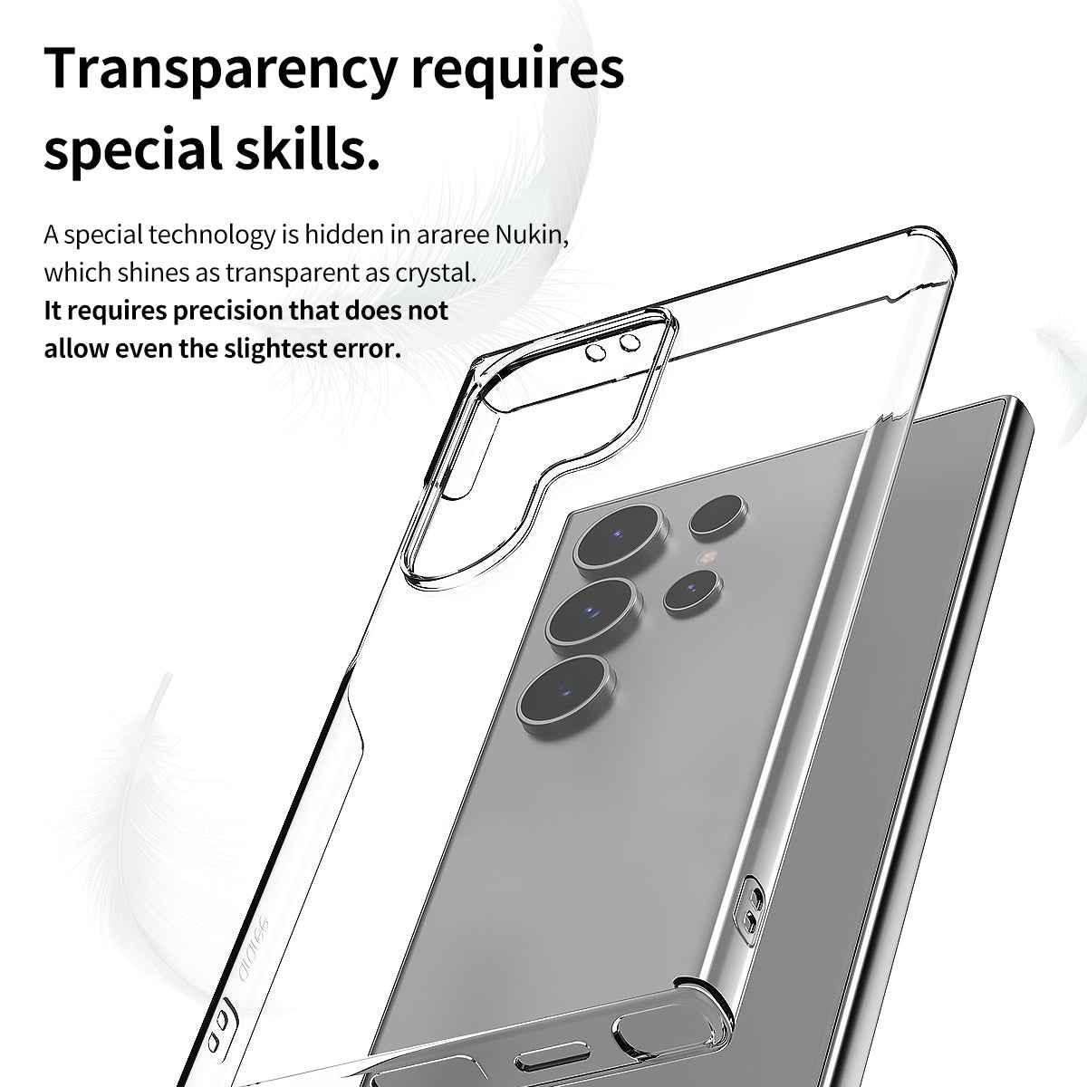Galaxy S24 Araree Nukin Case - Clear Galaxy S24 Araree Nukin Case - Clear